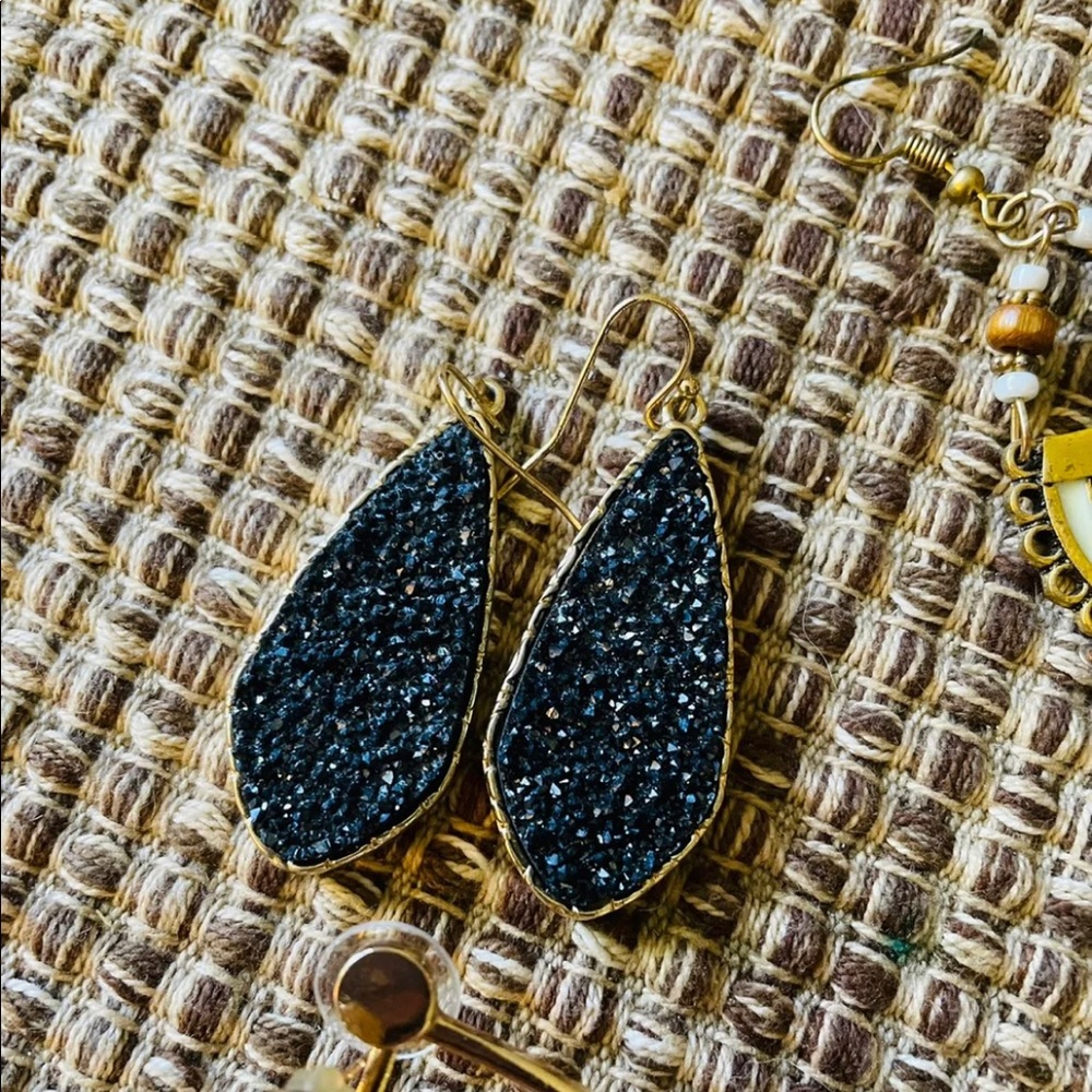 Goldtone Drop Earring Bundle - Picture 3 of 6